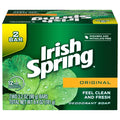 Irish Spring Original Scent Bar Soap 3.2 oz. Pack of 2