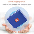 KENKUO Small Bluetooth Speaker Only 172g Light Weight, Handheld Pocket Size Mini Speaker, Built in FM Radio, Blue Tooth Speaker Wireless for iPhone, Trip, Room and More, Gift for Girls & Women, Pink