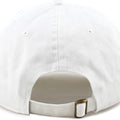 Casquette de baseball tendance pour homme et femme, visière incurvée, sergé de coton pur, unisexe-adulte, taille unique, drapeau américain blanc