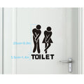 Bestjybt DIY Amovible Salle De Bain Toilette Salle De Bain WC Panneau Porte Accessoires Sticker Mural Décoration De La Maison