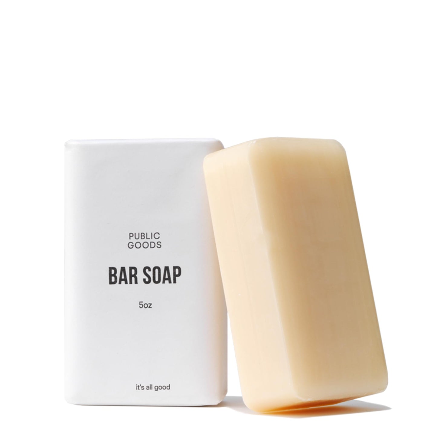 Public Goods Bar Soap for Women & Men | Hand & Body Soap for Sensitive Skin | Natural Fragrance from Organic Essential Oils | Non Toxic Soap for Bath & Shower | Vegan Friendly | Made in USA | 5 Oz