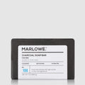 MARLOWE. No. 106 Charcoal Soap 7 oz, Body Bar Soap for Men, Cleansing, Purifying & Hydrating with Natural Extracts, Shea Butter, Olive Oil & Green Tea Extracts, Fresh Woodsy Scent