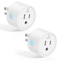 EIGHTREE Smart Plug, Smart Plugs That Work with Alexa & Google Home, Compatible with SmartThings, Smart Outlet with WiFi Remote Control and Timer Function, 2.4GHz Wi-Fi Only, 2Packs