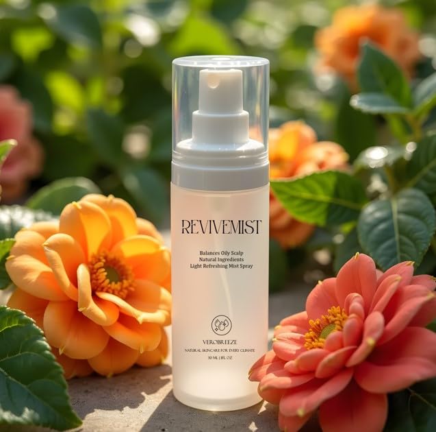 ReviveMist Spray for Reducing Oily Scalp