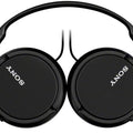 Casque supra-auriculaire filaire Sony série ZX, noir MDR-ZX110