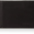 Steve Madden Men's Leather Wallet Extra Capacity Attached Flip Pockets, Black/Antique, One Size