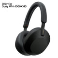 Funda de silicona para auriculares Sony WH-1000XM5, Sony xm5, funda protectora, almohadillas para los oídos para Sony xm5, accesorios WH-1000XM5, protector de piel de silicona suave, color negro