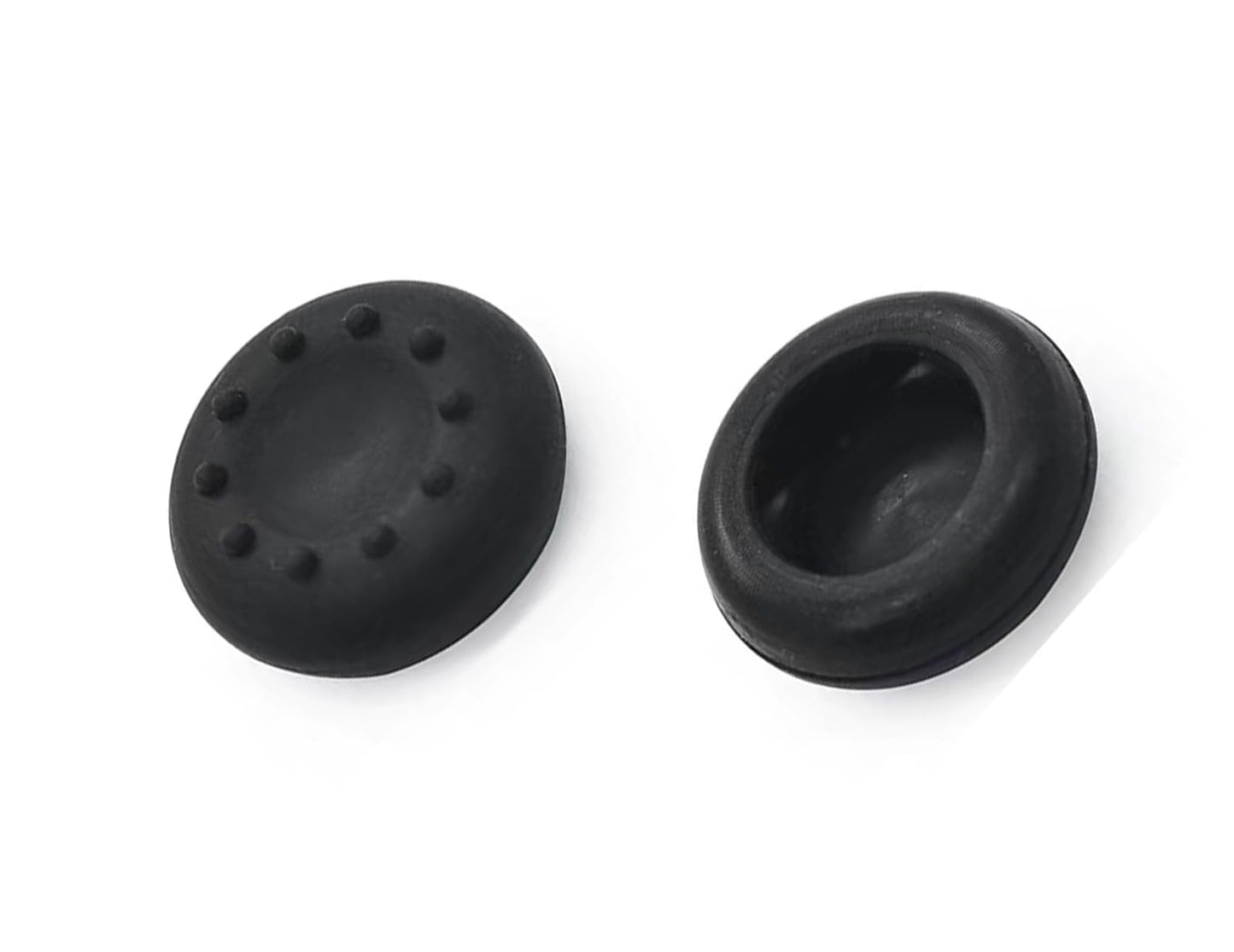 20 tapas de agarre para el pulgar del controlador, cubierta de silicona antideslizante para la tecla del controlador, tapa de repuesto para joystick compatible con PS3/PS4/PS5/360/ONE/Pro (negro)