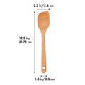 OXO Good Grips Wooden Corner Spoon, Brown, Set of 1