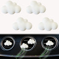 4 Pcs Cloud Air Vent Clips, Cute Cloud Car Air Fresheners Vents Clips Funny Car Diffuser Vent Clips Car Interior Decor Charm Cute Car Accessories Car Decoration for Women