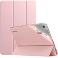 TiMOVO Case for Samsung Galaxy Tab A9+/A9 Plus 11" 2023, Slim Soft TPU Translucent Frosted Back Protective Cover for Galaxy Tab A9+ Tablet SM-X210/X216/X218, Auto Wake/Sleep, Rose Gold