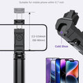 Mini Tripod, Anozer Small Tripod with Universal Phone Holder & Cold Shoe,Lightweight Phone Tripod Stand Compatible with iPhone 15 Pro Max/15 Pro/14 Pro Max/14 Pro,Travel Tripod for Camera/GoPro/Webcam