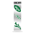 Rico Industries NFL New York Jets 3-Piece Retro Spirit Decals, 3 x 12-"