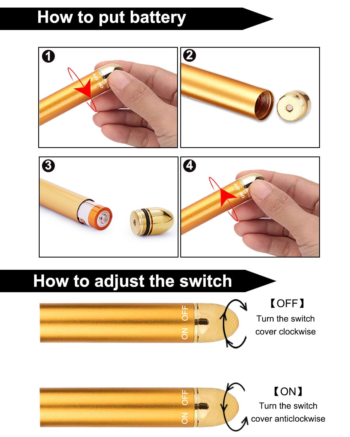 Amirce Face Massager Roller Golden 3D Roller Electric Facial Roller and T Shape Facial Roller Massager Kit Face Roller