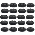 20 tapas de agarre para el pulgar del controlador, cubierta de silicona antideslizante para la tecla del controlador, tapa de repuesto para joystick compatible con PS3/PS4/PS5/360/ONE/Pro (negro)