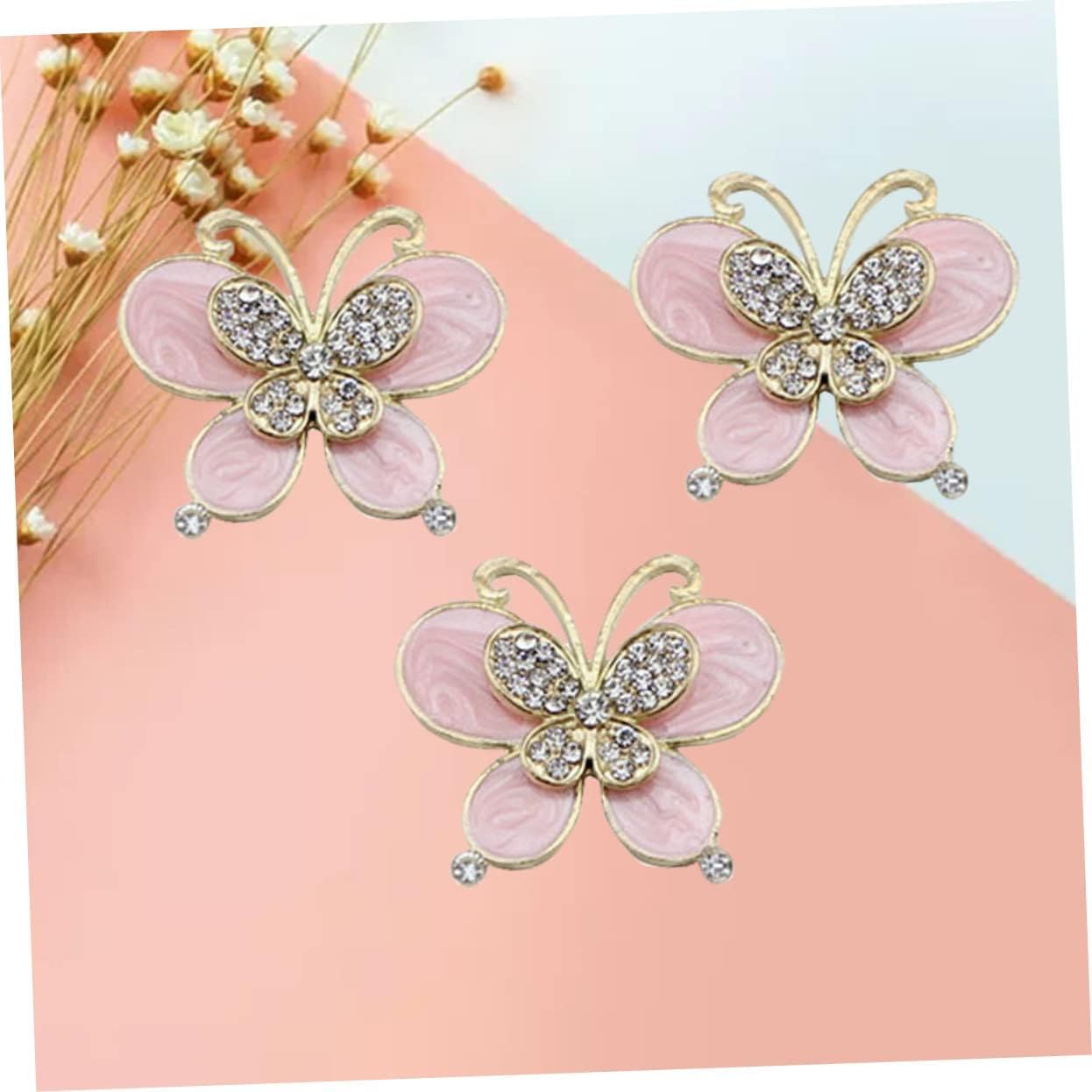 2Pcs Pink Stickers Mobile Phone Case Decoration Phone Cases Rhinestone Jewelry DIY Jewelry Accessory Sticker Phone Case Ornament Phone Case Sticker Accessories Decorations, Cell Phone Charms, Décor