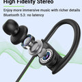 Stiive Bluetooth Headphones, 5.3 Wireless Sports Earbuds IPX7 Waterproof with Mic, Stereo Sweatproof in-Ear Earphones, Noise Cancelling Headsets for Gym Running Workout, 16 Hours Playtime - GreenBlack