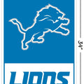 Póster de pared con el logotipo 21 de los Detroit Lions de la NFL de Trends International, 34 x 22,4 cm, versión sin marco