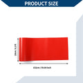 Hihaha Car Wrap Film Exterior Interior Vinyl Wrap Cover Car Protective PVC 0.3 ft x 59.84 Inch 1 Pc Matte Red