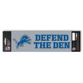 Ensemble d'autocollants avec slogan de l'équipe FANMATS 61378 Detroit Lions, 2 pièces