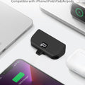 Yihoy Mini Portable Charger for iPhone with Built in Cable, 4,800mAh Small Power Bank Fast Charging, Compatible with 14/14 Pro Max/13/13 Pro Max/12/12 Pro Max/11/XR/X/8/7/6 Series White