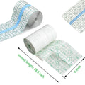 Tattoo Aftercare Bandage Roll 6"x 2 Yard - Waterproof Transparent Film For Tattoo Initial Healing And Skin Repair Adhesive Tattoo Supply Wrap