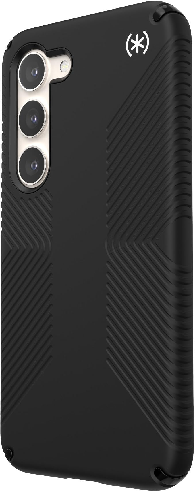 Speck Presidio 2 Grip Samsung Galaxy S23 Case - Drop & Camera Protection, Soft-Touch Secure Grip, Wireless Charging Compatible, Shock Absorbant, Galaxy S23 Case - Black