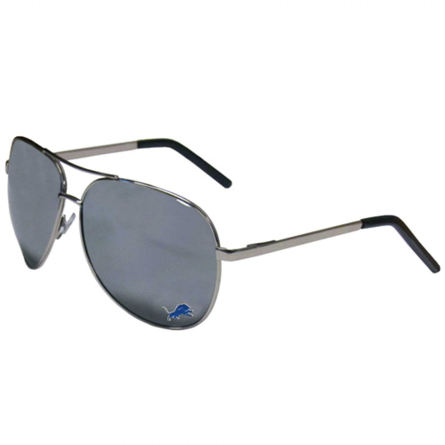 Tienda de fans de deportes NFL Siskiyou Gafas de sol estilo aviador Detroit Lions Talla única Plateadas