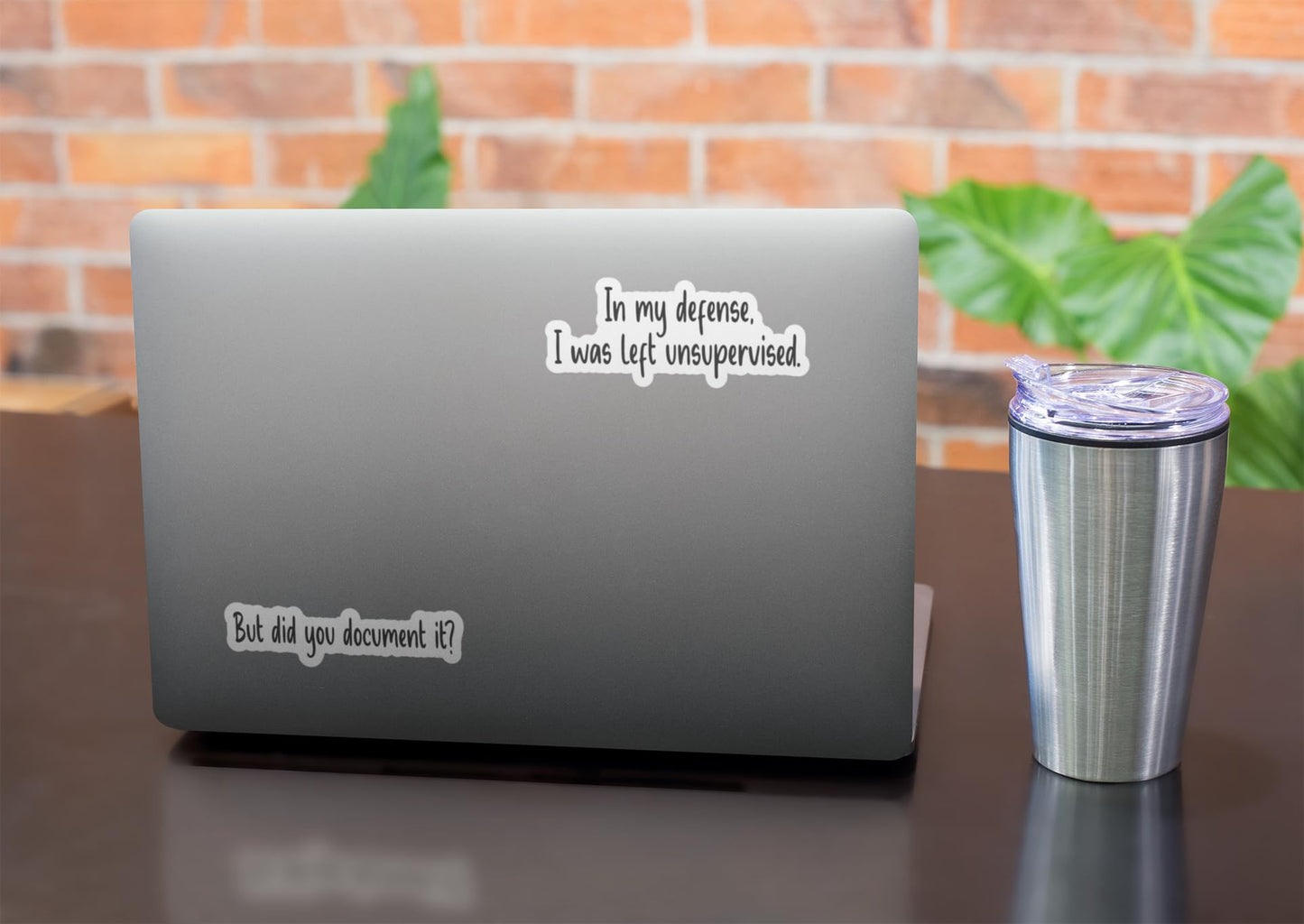 Sticky Expressions | Funny Work Stickers for Adults (6 Pcs) - Strong Adhesive, Durable, Funny Laptop Decals and Stickers - But Did You Die Sticker, But Did You Document It Sticker and Others