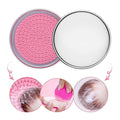 Tapis de nettoyage solide pour pinceaux de maquillage DUcare, shampoing, savon, élimine les couleurs cosmétiques, tampon de nettoyage pour pinceaux de maquillage, éponges, pinceaux