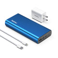 Miady USB-C 18W PD 3.0 Portable Charger 20000mAh, Fast Charging Power Bank/w MFi Certified Lightning Cable and 18W PD Charger, Power Pack Compatible with iPhone 12/11/11 Pro/XR/SE/X/8/8P and etc