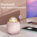 Baolira Night Lights Bluetooth Speaker, Cute Wireless Speaker with Adjustable Dual Night Light for Bedroom, Kawaii Room Decor, Birthday Gifts for Women Teen Girls Cute Stuff