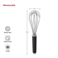 KitchenAid Classic Utility Whisk, 10.5 Inch, Black