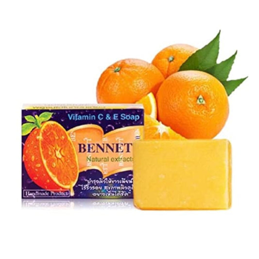 Bennett Vitamin C&E Soap Natural extracts/Thai Soap 130 G.