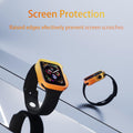 SDOCEBF Rugged Case Compatible with Apple Watch Case 41mm 40mm, Soft Flexible TPU Shockproof Protective Bumper Apple Watch Cover, Anti-Scratch Protective Case Cover for iWatch Series 9/8/7/6/5/4/SE