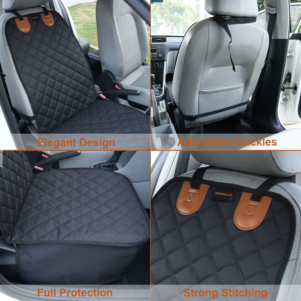 Car Front Seat Covers for Dogs Scratch-Proof Pet Car Seat Cover Front Seat Non-Slip Car Seat Protector for Dogs Car Seat Cover for Dogs Bucket Seat Cover for Dog for Trucks, Cars & SUVs