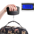 YAGSUW Digital Hanging Luggage Scale,Portable Handheld Baggage Suitcase Electronic Scale for Travel Household Fishing and Gift 110lb Black