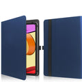 HGWALP Universal 9",9.7",10.1",10.2",10.5",10.9",11" Tablet Case,Protective Cover Stand Folio Case for 9-11 Inch Tablet,Tablet Case Cover with Pen Holder for iPad, Samsung, Other Tablet-Navy