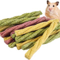 Flourithing 20 Pcs Teething Twist Guinea Pig Chews Guinea Pig Treats Rat Chew Toys Rabbit Chew Hamster Sticks Chinchilla Chew Sticks Guinea Pig Chew Toys