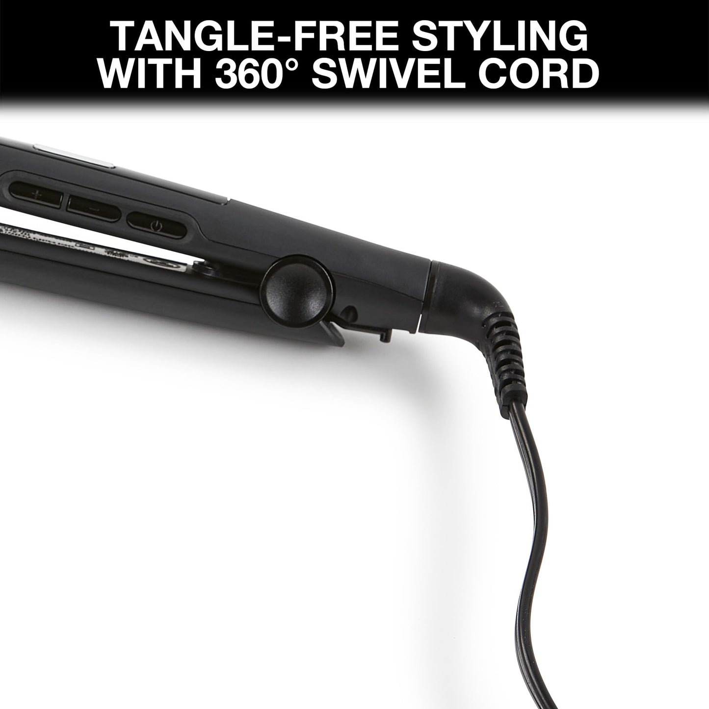 Remington 1" Flat Iron, Hair Straightener with Anti-Static Technology, Rapid 30-Second Heat-Up, 60-Minute Auto Shut-Off, 30% Longer Ceramic Floating Plates, and Titanium-Ceramic Coating