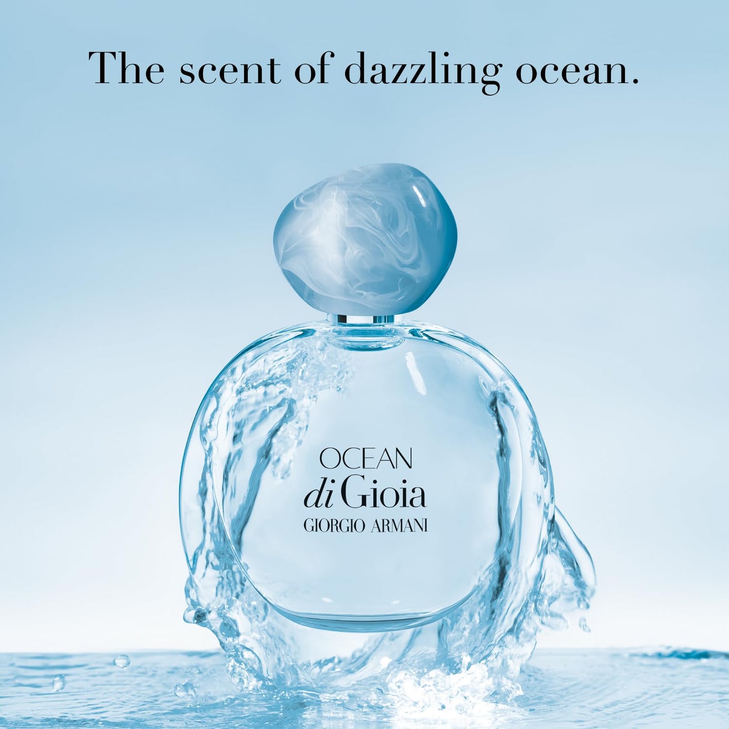 Armani Beauty - Ocean di Giòia - Eau de Parfum - Perfume for Women - Floral Fruity & Green Women’s Fragrance - Sparkling Pear, Water Jasmine, Sandalwood Notes - 3.4 Fl Oz