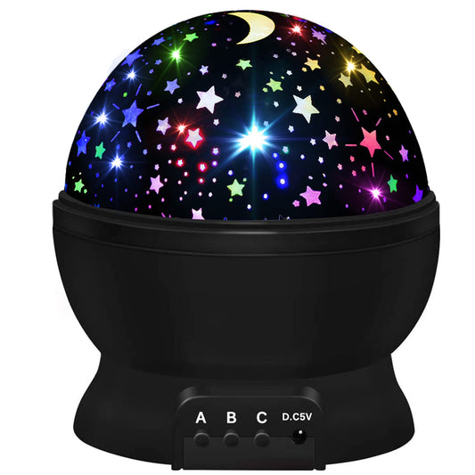 Night Light for Kids,Boys Toys for 3 4 5 6 7 8 Year Old Boys,Star Projector 360 Degree Rotation - 4 LED Bulbs 16 Light Color Changing with USB Cable,Lamp Ceiling Lights for Kids Bedroom