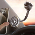 Magnetic Cell Phone Holder Car, Car Mount Dashboard Windshield Car Phone Mount Holder with Strong Magnet, Hands Free Holder Mount for iPhone and Smartphone, Magnetic Phone Mount Holder and Tablet.