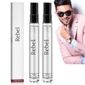 Rebel Pheromone Cologne for Men 2025 New Rebel by Alloura for Men Alloura Pheromone Perfume Valentine's Day gift for Men, Long Lasting Fragrance(2PCS)