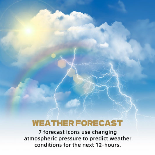 Wireless Weather Stations, with 330ft Range Sensor and Adjustable Backlight Inside Outside Monitor (Colorful)