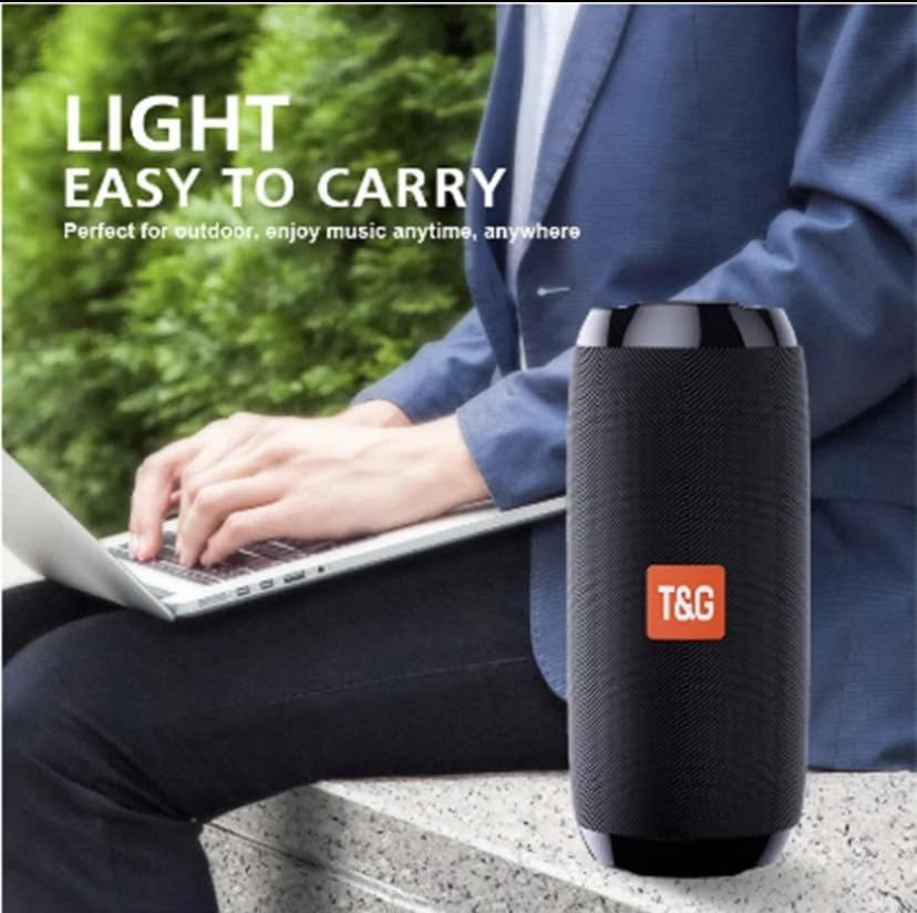 Enceinte Bluetooth portable T&amp;G117 (noir)