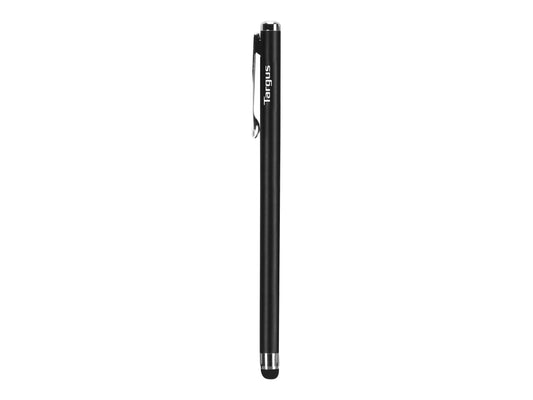 Targus Slim Stylus Pen for Tablets and Smartphones, Apple iPad, Samsung Galaxy and ALL Touchscreen devices with Slim Durable Rubber Tip, Black (AMM12US)