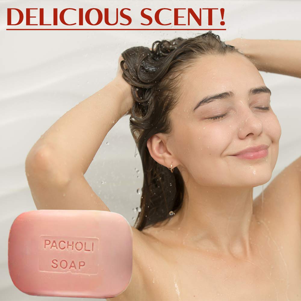 Murray & Lanman Pacholi, scented soap, 3.3 oz (95 gr)