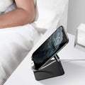 Lamicall Cell Phone Stand, Phone Dock: Cradle, Holder, Stand for Office Desk - Black