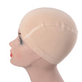 YANTAISIYU Bamboo Fiber Wig Cap Comfortable Elastic Wig Cap Wearing Under Wigs (Beige)